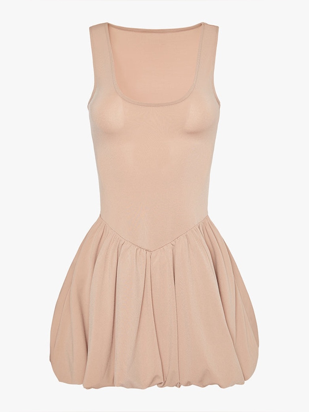 WeWoreWhat Deep V Waist Bubble Dress — Size Small (NWT)